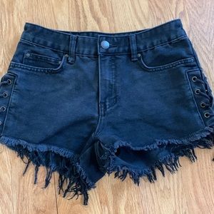 Billabong Black Denim Shorts